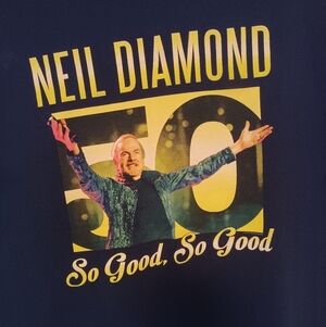Neil Diamond So Good Black T-Shirt